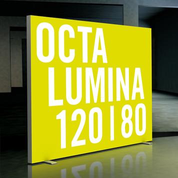 Стіна рекламна з LED підсвічуванням Octalumina 120