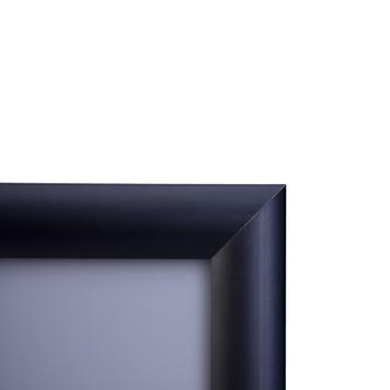 Алюмінієва клік-рамка, профіль 25 мм, чорний