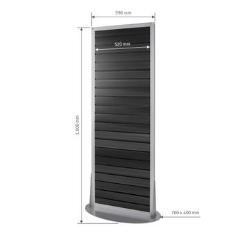 Економпанелі FlexiSlot Tower Construct Ellipse